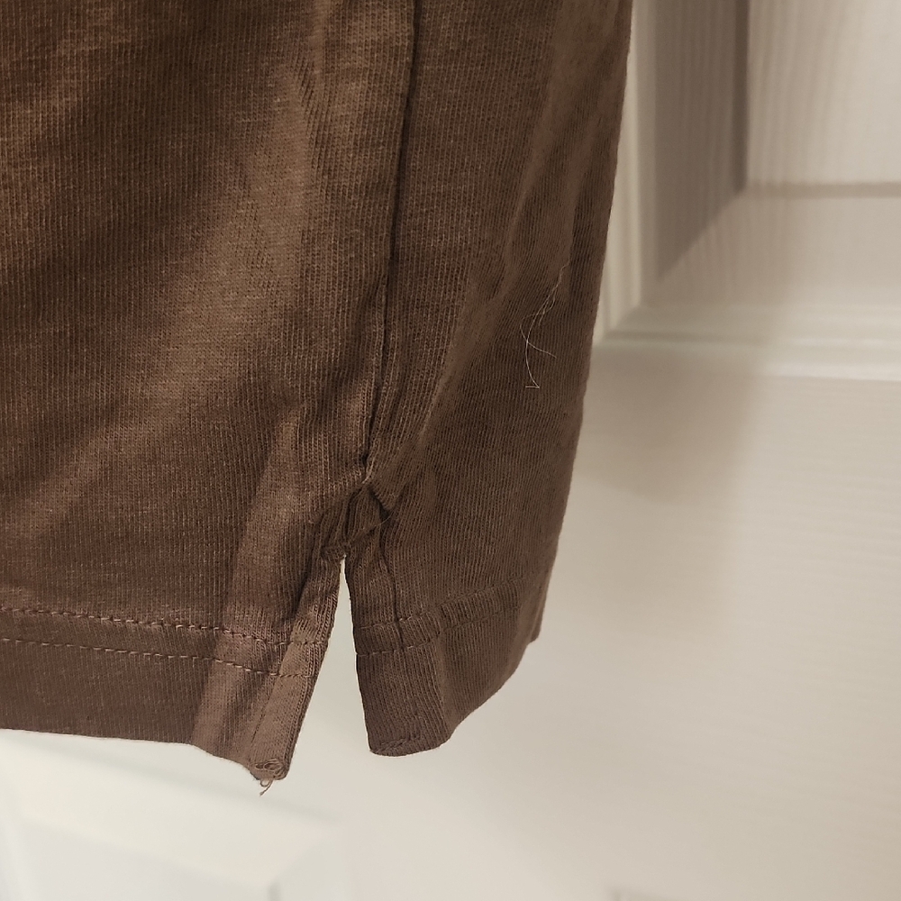 Wrangler Men's Brown Short Sleeve Pocket Tee - Picture 5 of 9